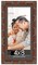 4x8 Wide Bamboo Picture Frame with UV-Resistant Acrylic & Acid Free Backing, Available in 4 Finishes - Brown, Black, Silver, and Natural